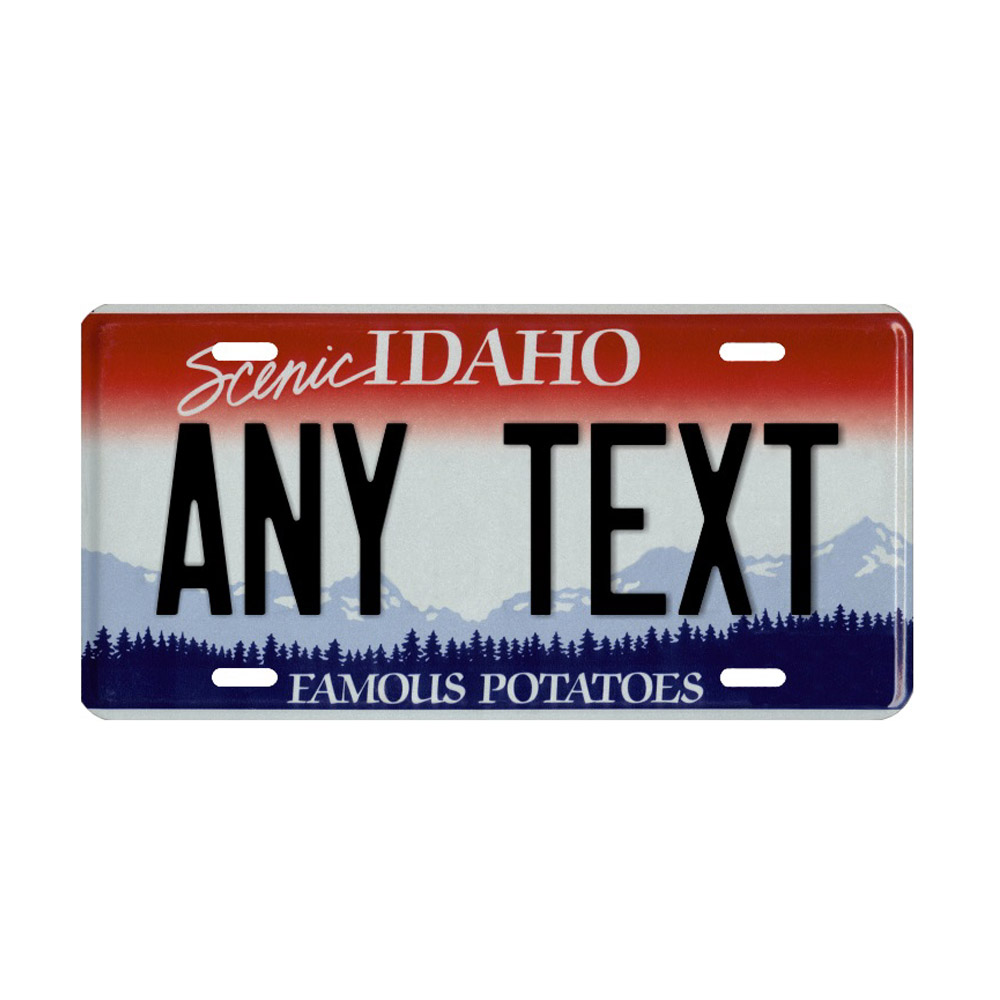 Idaho Custom Plate