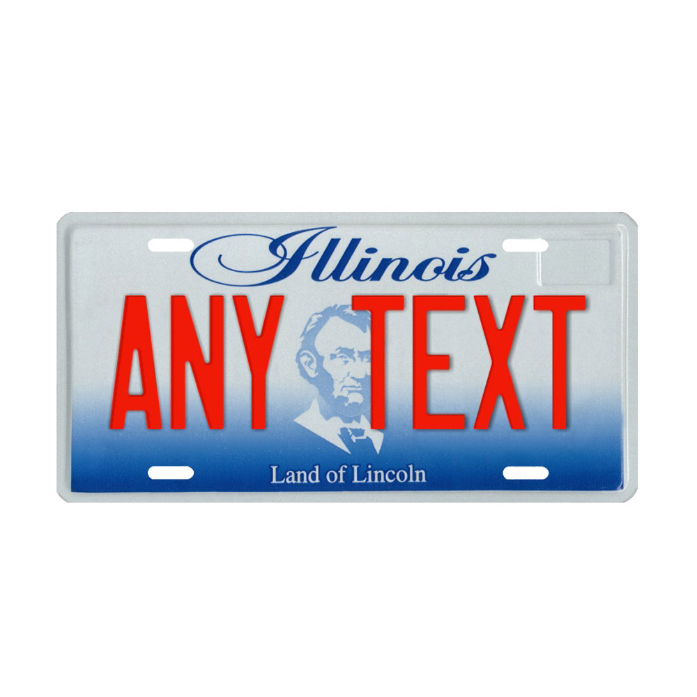 Illinois Custom Plate