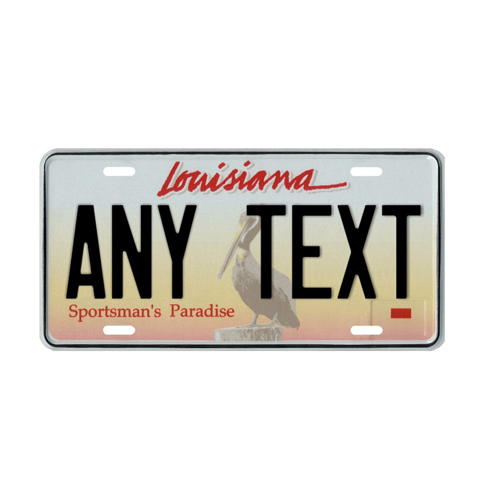Louisiana Custom Plate