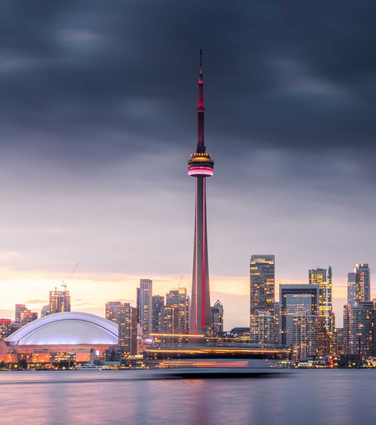 CN tower light