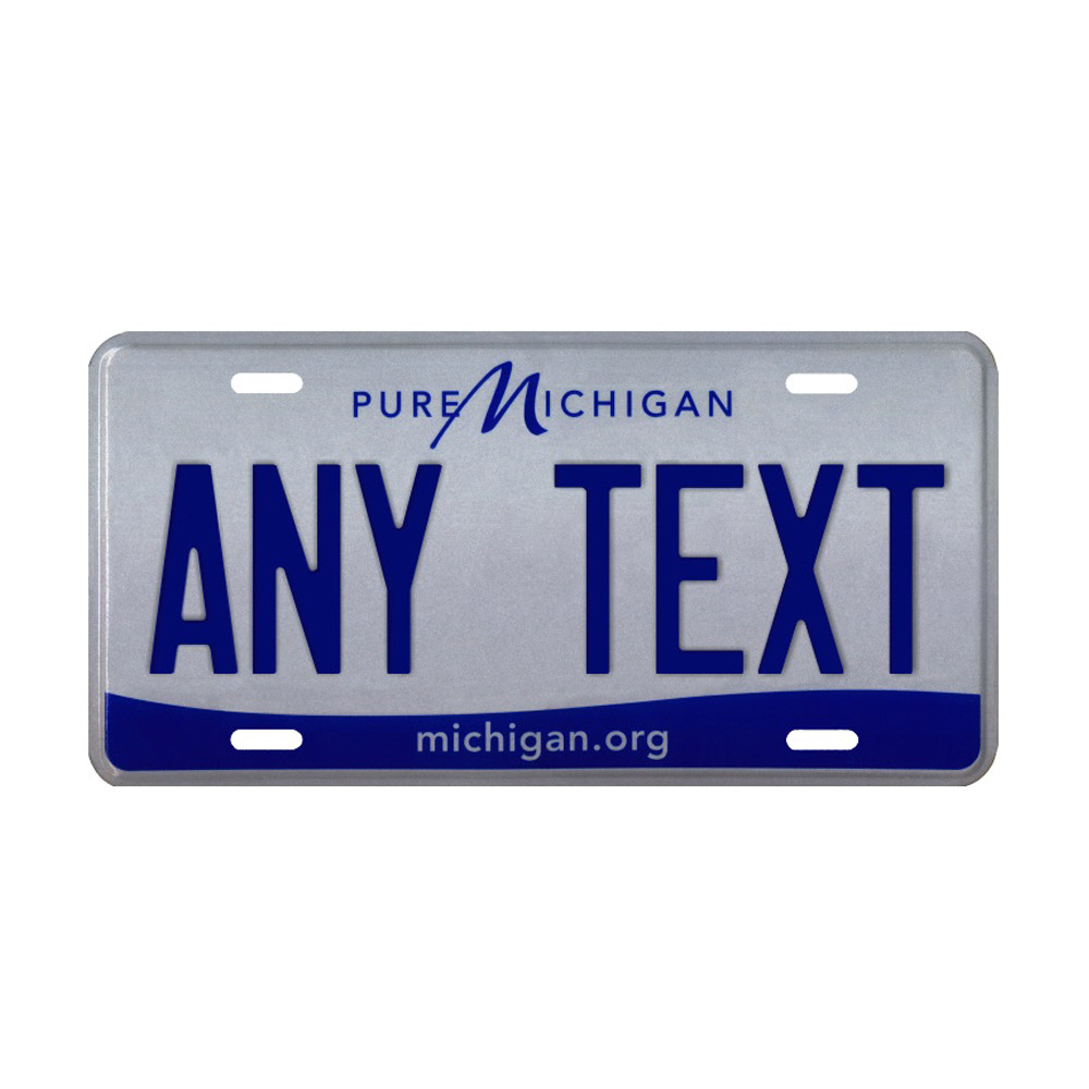 Michigan Custom License Plate