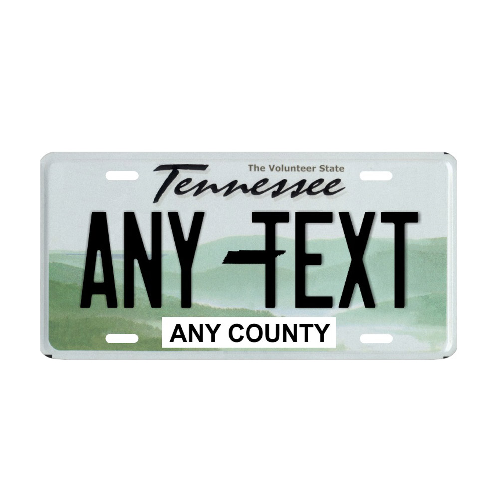 Tennessee Custom Plate