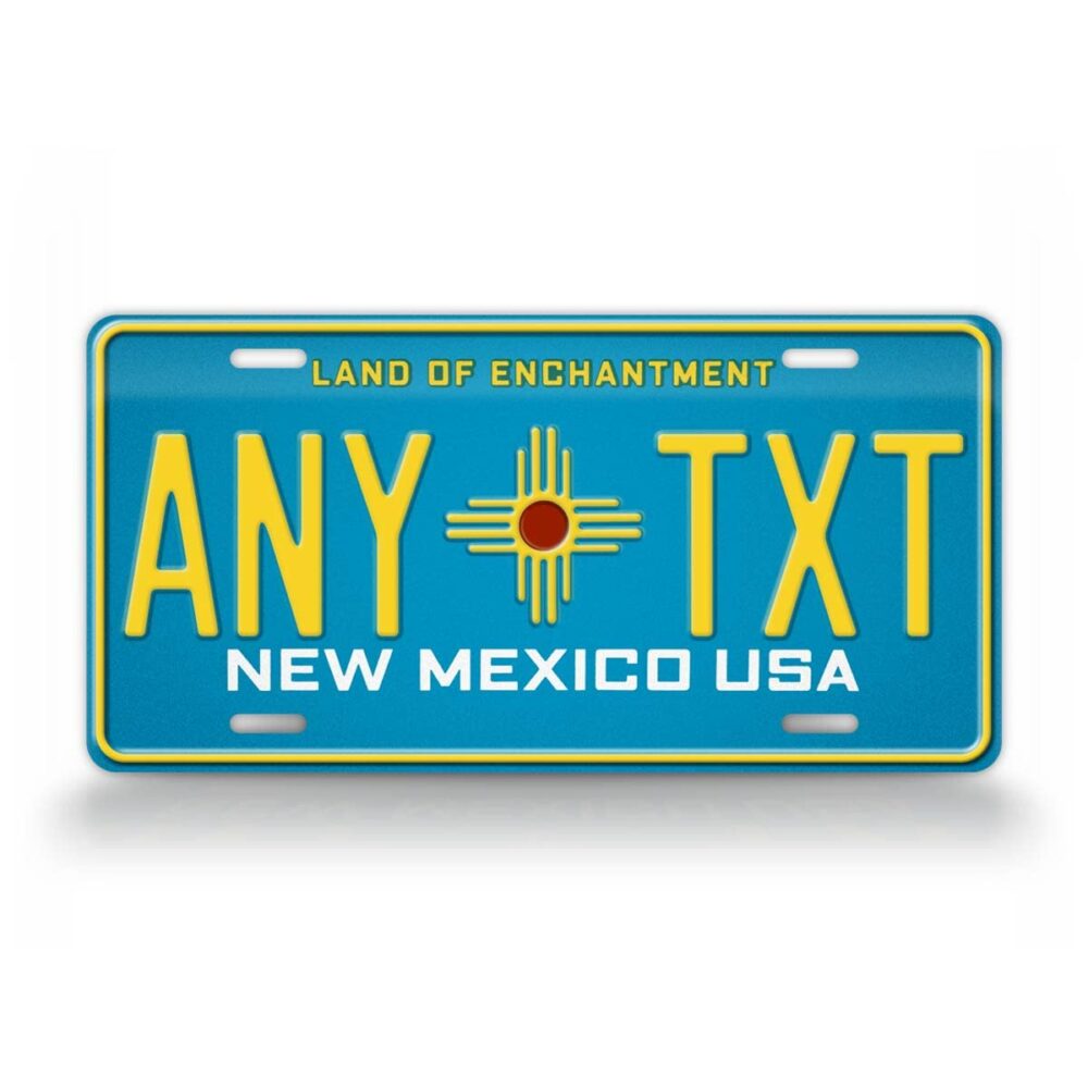 New Mexico Custom License Plate