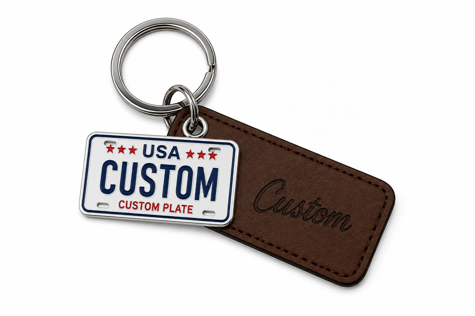 Custom personalized keychain
